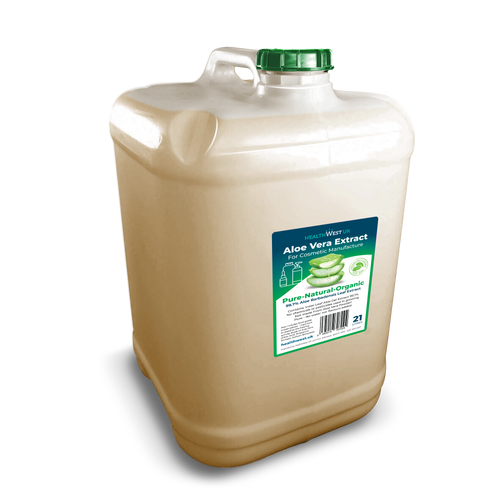 21L Organic Aloe Vera Extract for Cosmetic Manufacture image 0