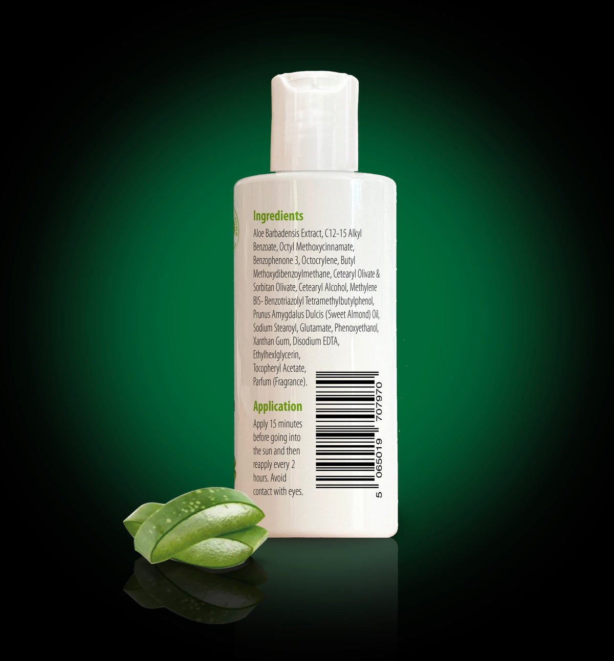 Aloe Vera SPF 30+ Sunscreen - 100ml image 5
