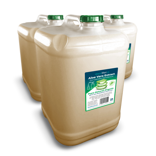 21L Organic Aloe Vera Extract for Cosmetic Manufacture image 1