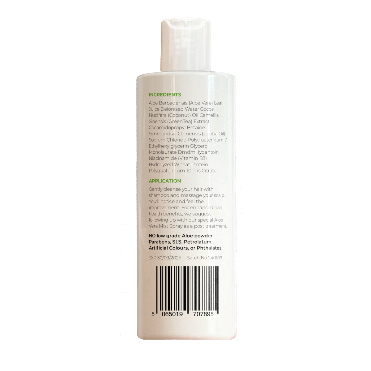 Aloe Vera Hair Shampoo and Conditioner Twin Pack image 3