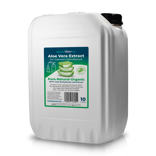 10L Organic Aloe Vera Extract for Cosmetic Manufacture image 0