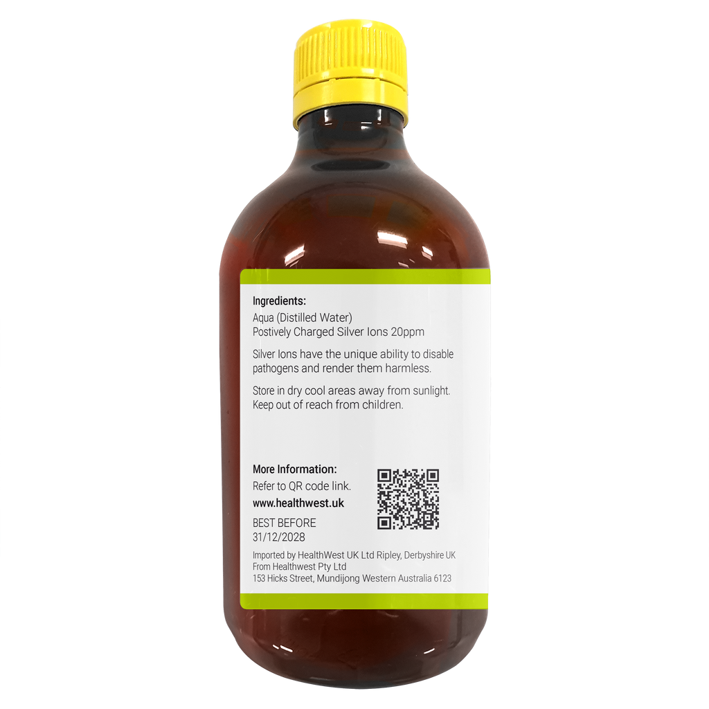 IS20 Pure Ionic Silver 20 PPM 500ml image 1