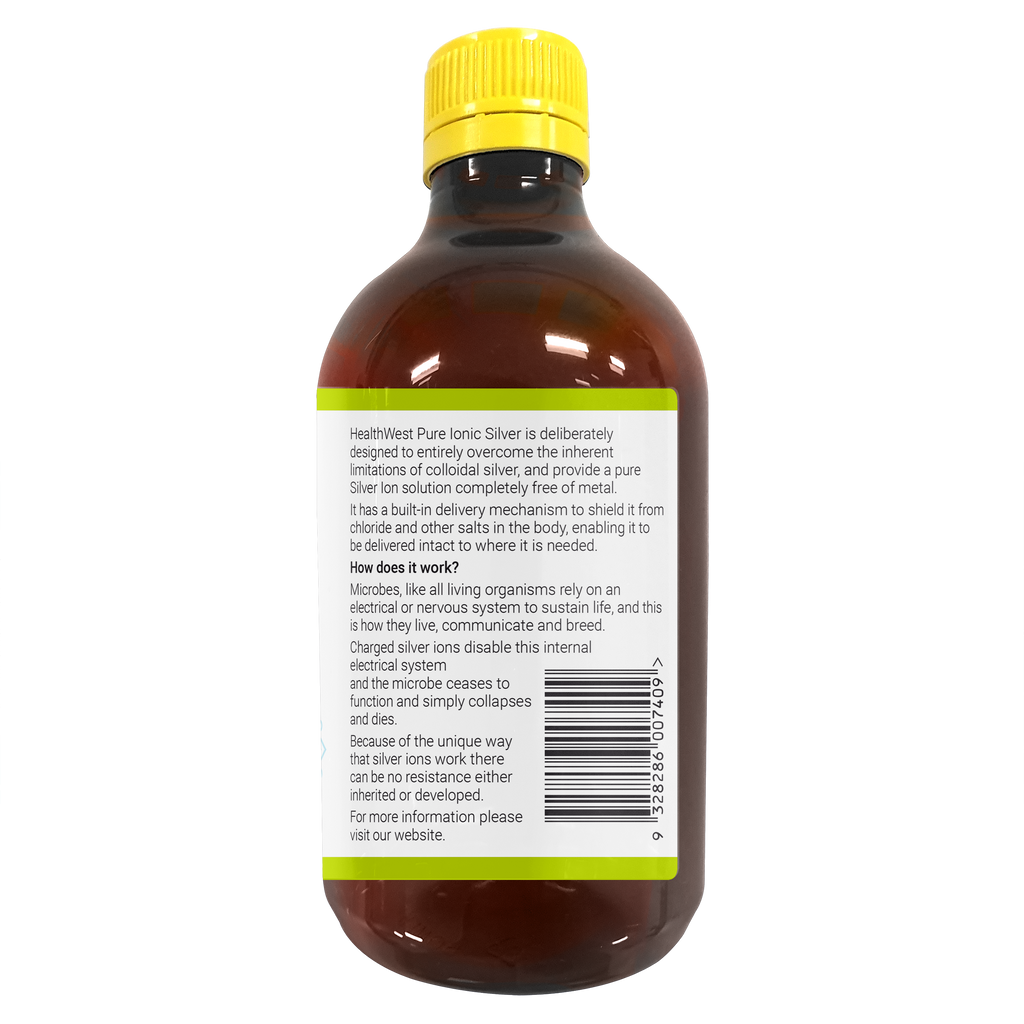 IS20 Pure Ionic Silver 20 PPM 500ml image 2
