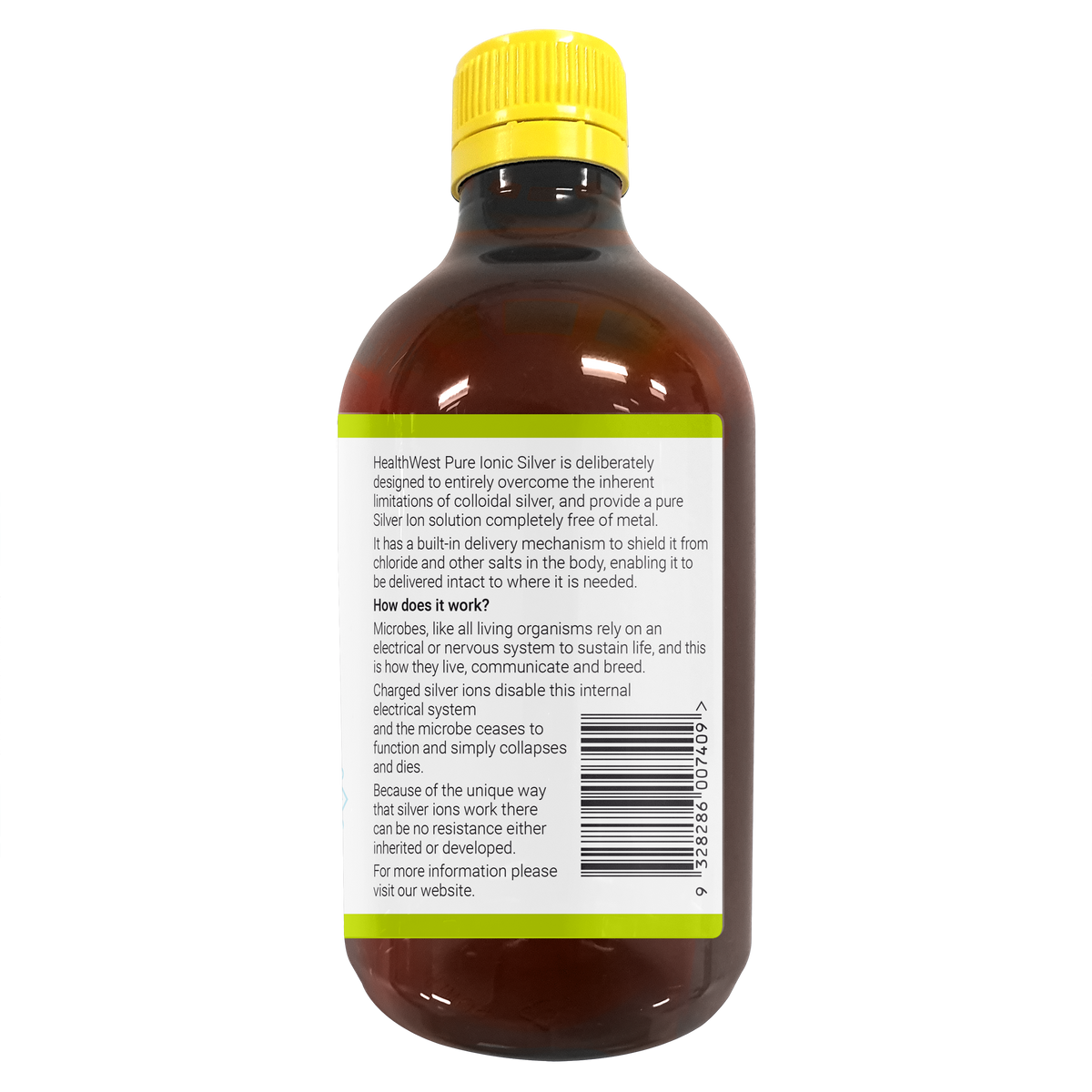 IS20 Pure Ionic Silver 20 PPM 500ml image 2