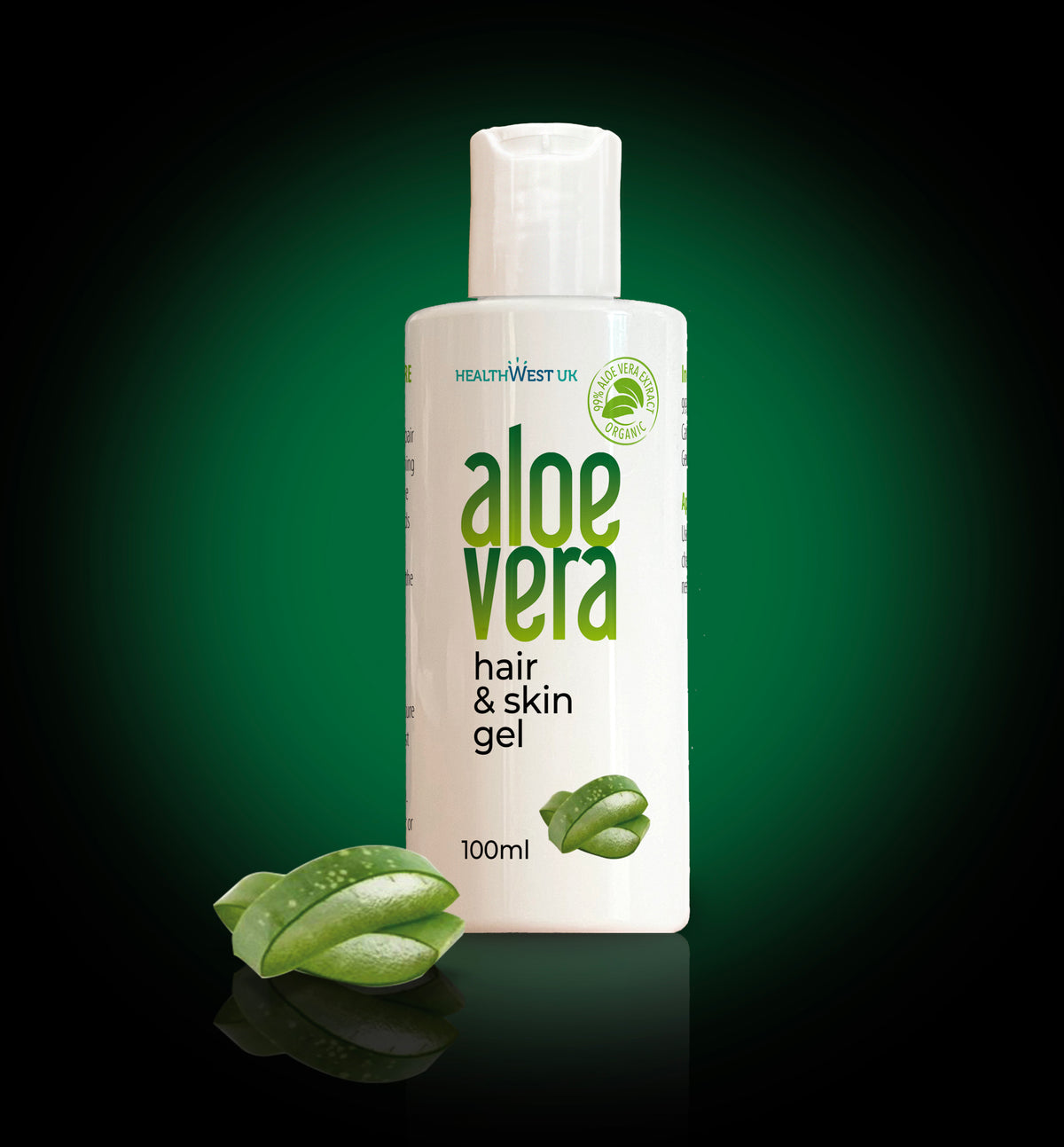 Aloe Vera Hair & Skin Gel - 100ml image 3