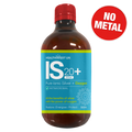 IS20+ Pure Ionic Silver plus Oxygen 500ml (Glass Bottle)
