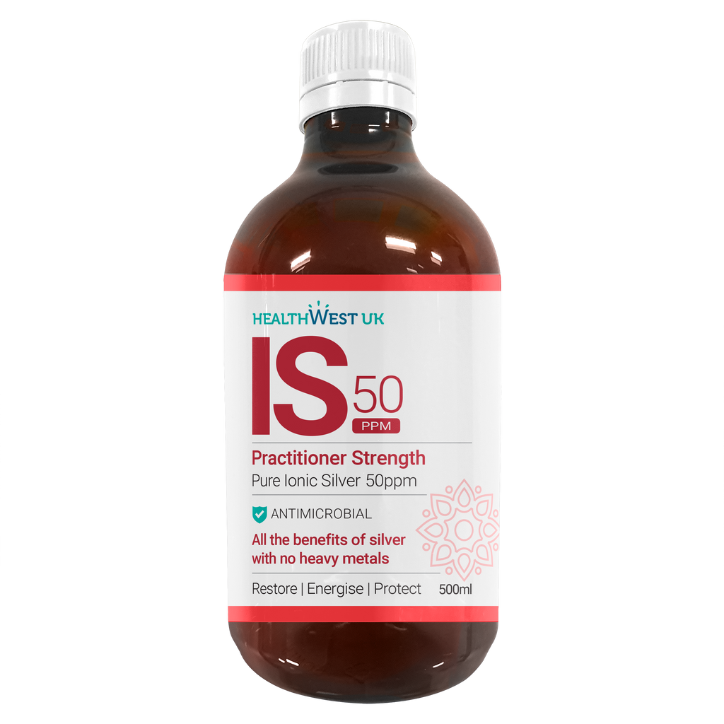 IS50 Pure Ionic Silver 50 PPM 500ml Bottle