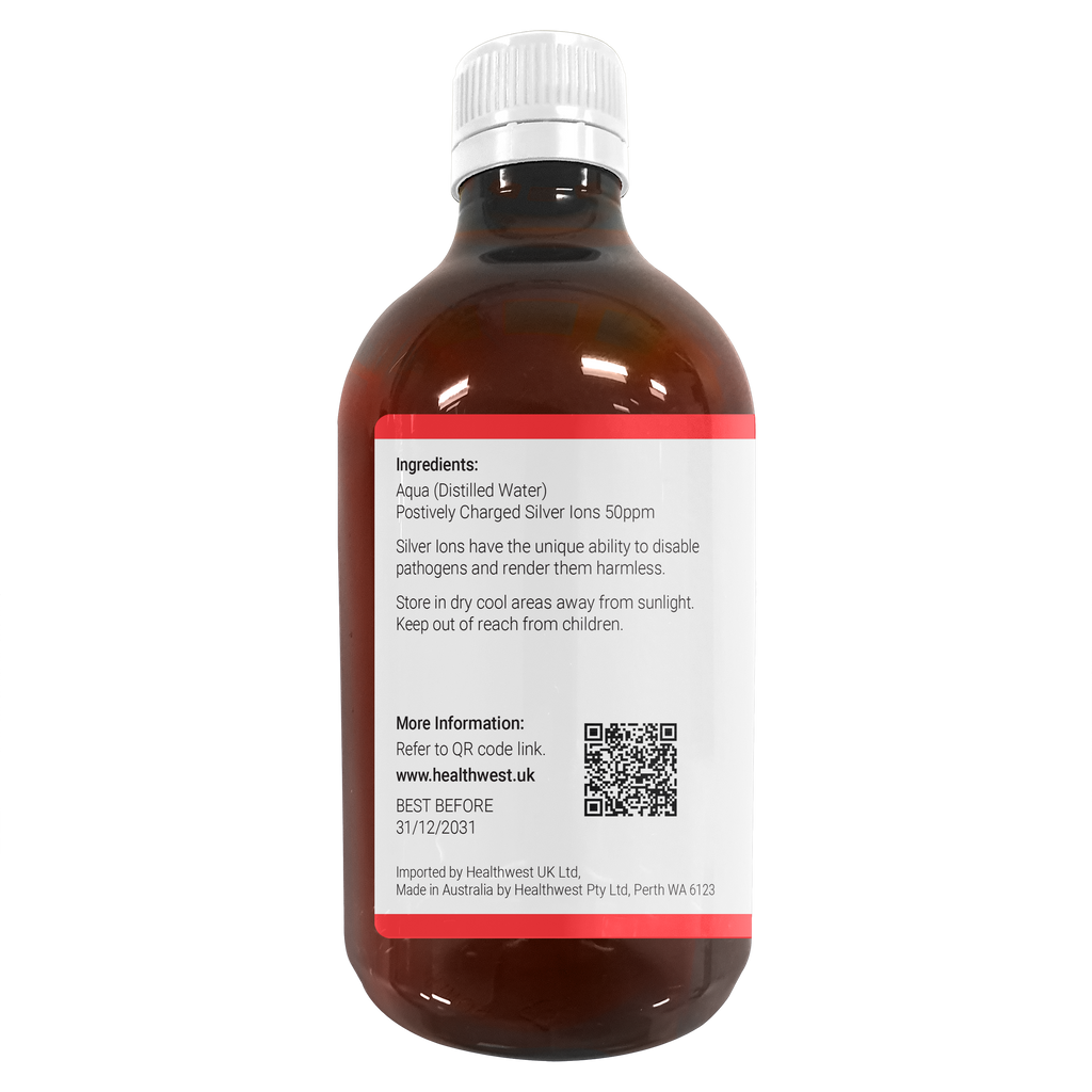 IS50 Pure Ionic Silver 50 PPM 500ml Bottle