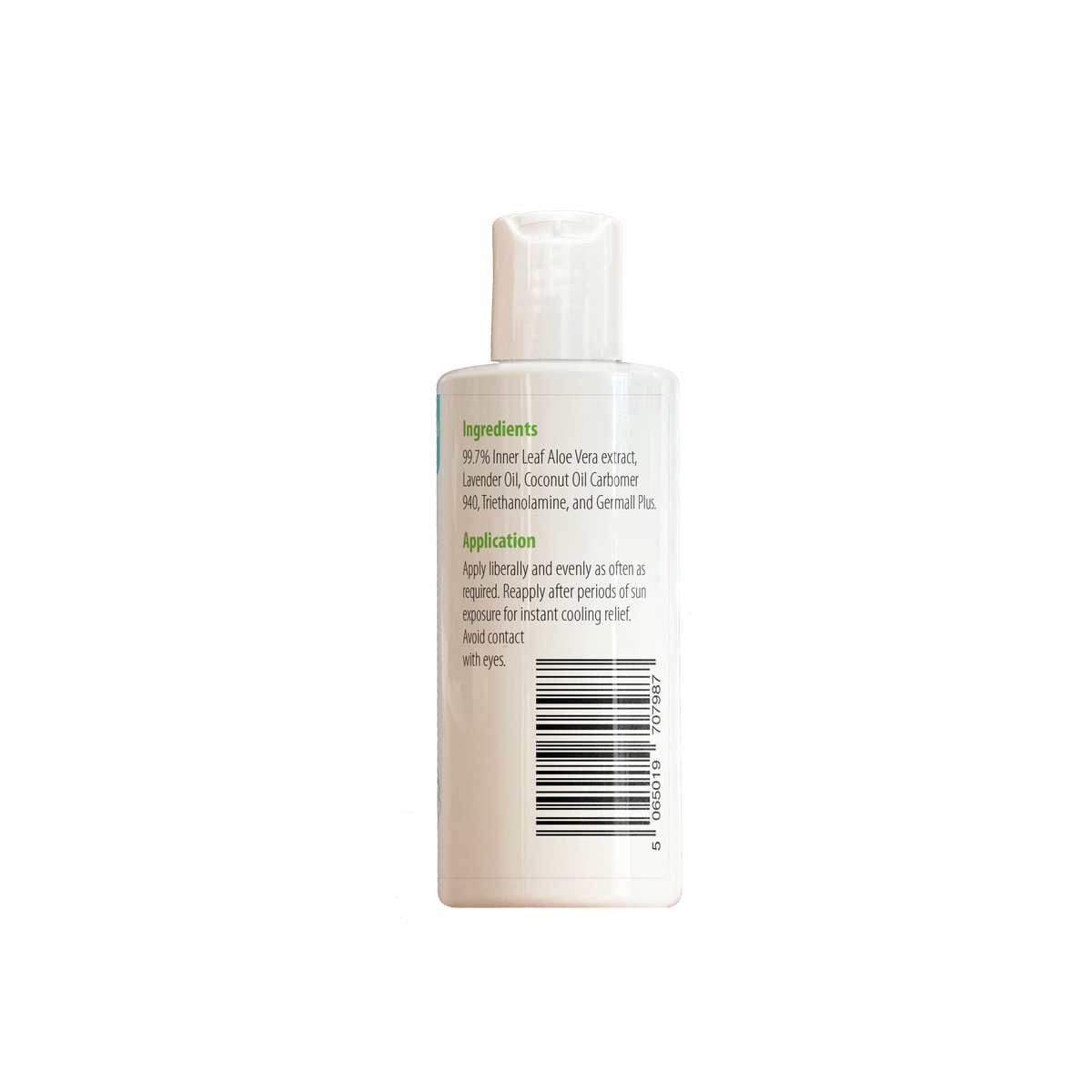 Aloe Vera After Sun Cooling Gel - 100ml image 2