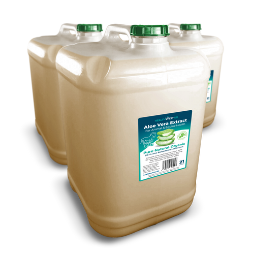 21L Organic Aloe Vera Extract for Animals & Equine Health image 1