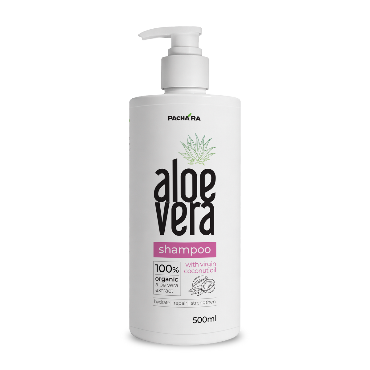 Aloe Vera Hair Shampoo with Coconut Oil 500ml image 0