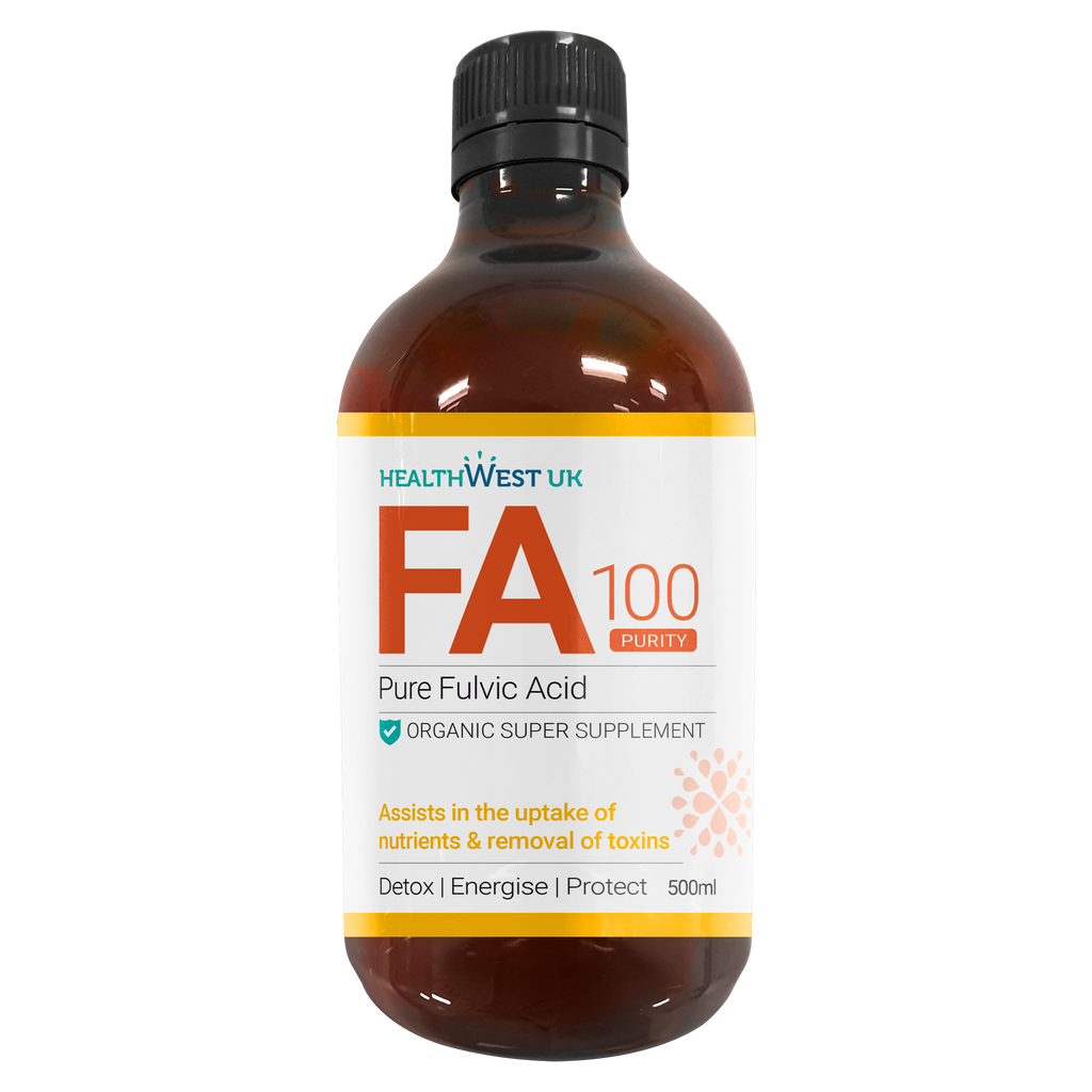 Healthwest Pure Fulvic 500ml x 2 Bottle Bundle image 1